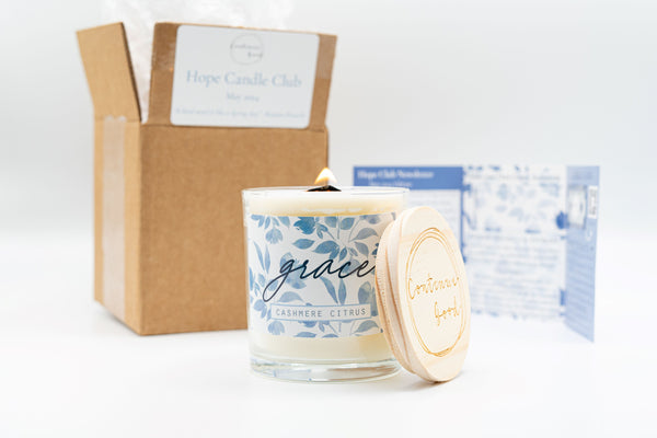 FREE 14-Day Trial of The Hope Candle Club - Candle of the Month Club Subscription