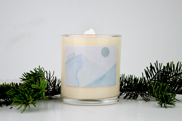 2026 New Year's Candle