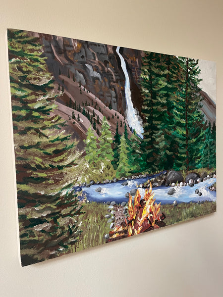 Original Artwork "Marvel at the River" by Founder Mollie