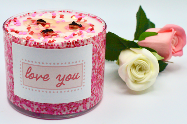 3 Wick Valentine's Candle