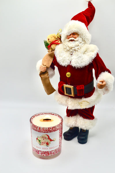 Santa Christmas Candle