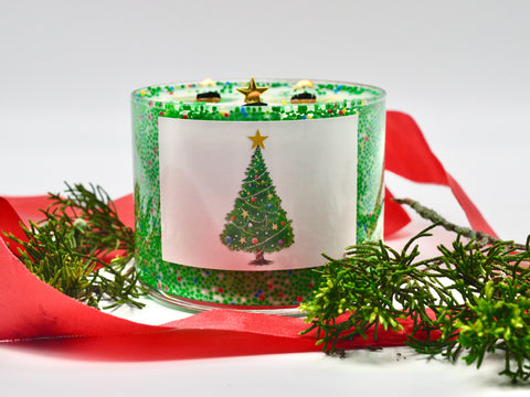 3 Wick Christmas Tree