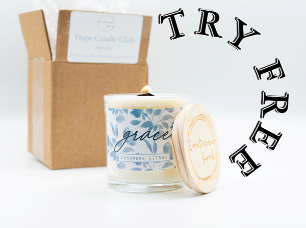 FREE Trial of Candle Club + $25 Gift Card + Birthday Candle + B-Day Sample - Candle of the Month Club Subscription ($75+ Value)