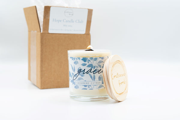 FREE 14-Day Trial of The Hope Candle Club - Candle of the Month Club Subscription