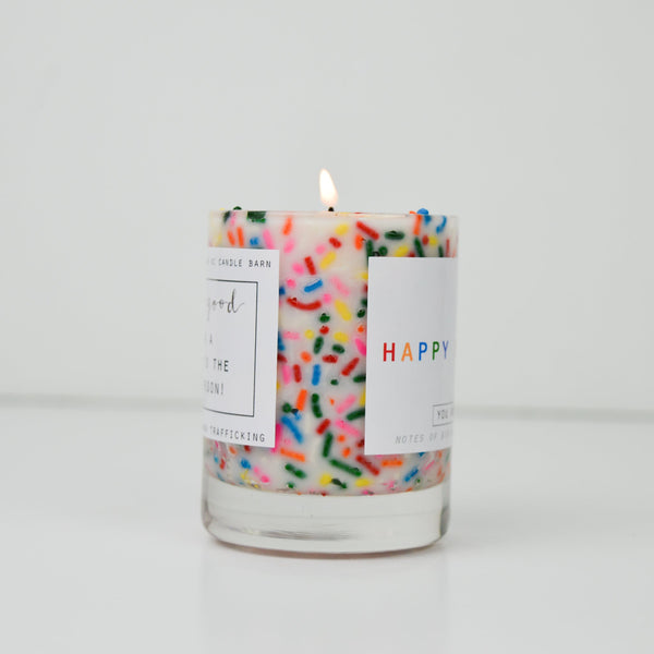 FREE Mini Happy Birthday Candle (FREE w/ Any Order Over $50)